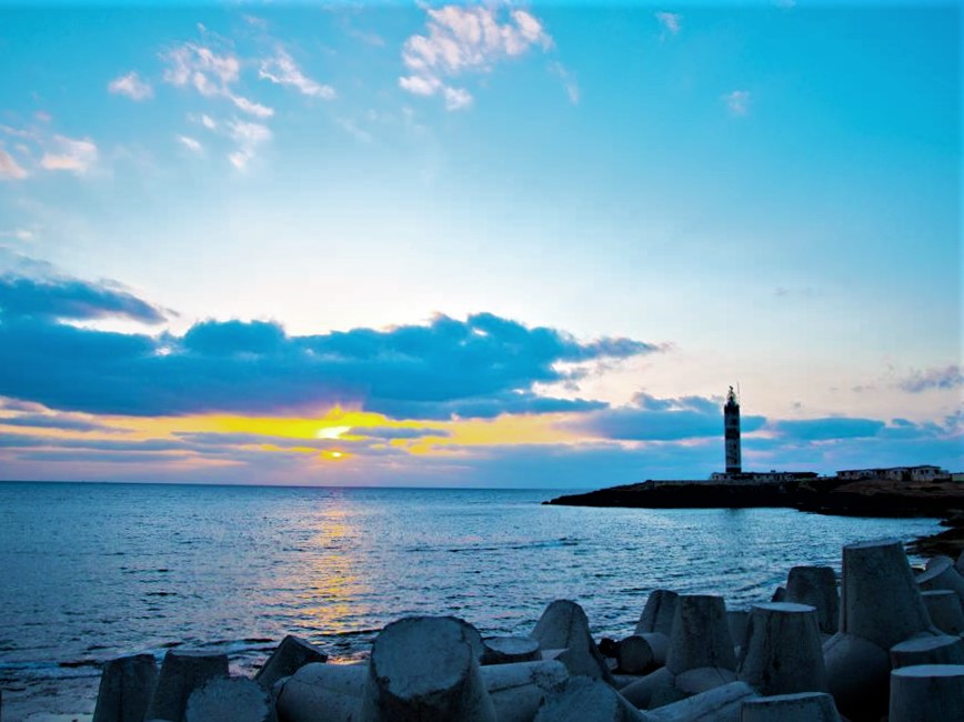 Sunset & light house