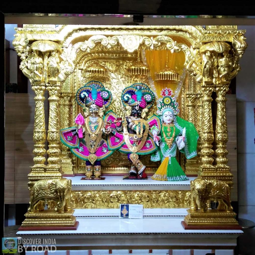 Idol of Madanmohan Maharaj at Swaminarayan temple Dholera