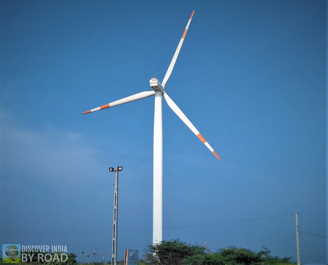 Wind Turbines on Highway