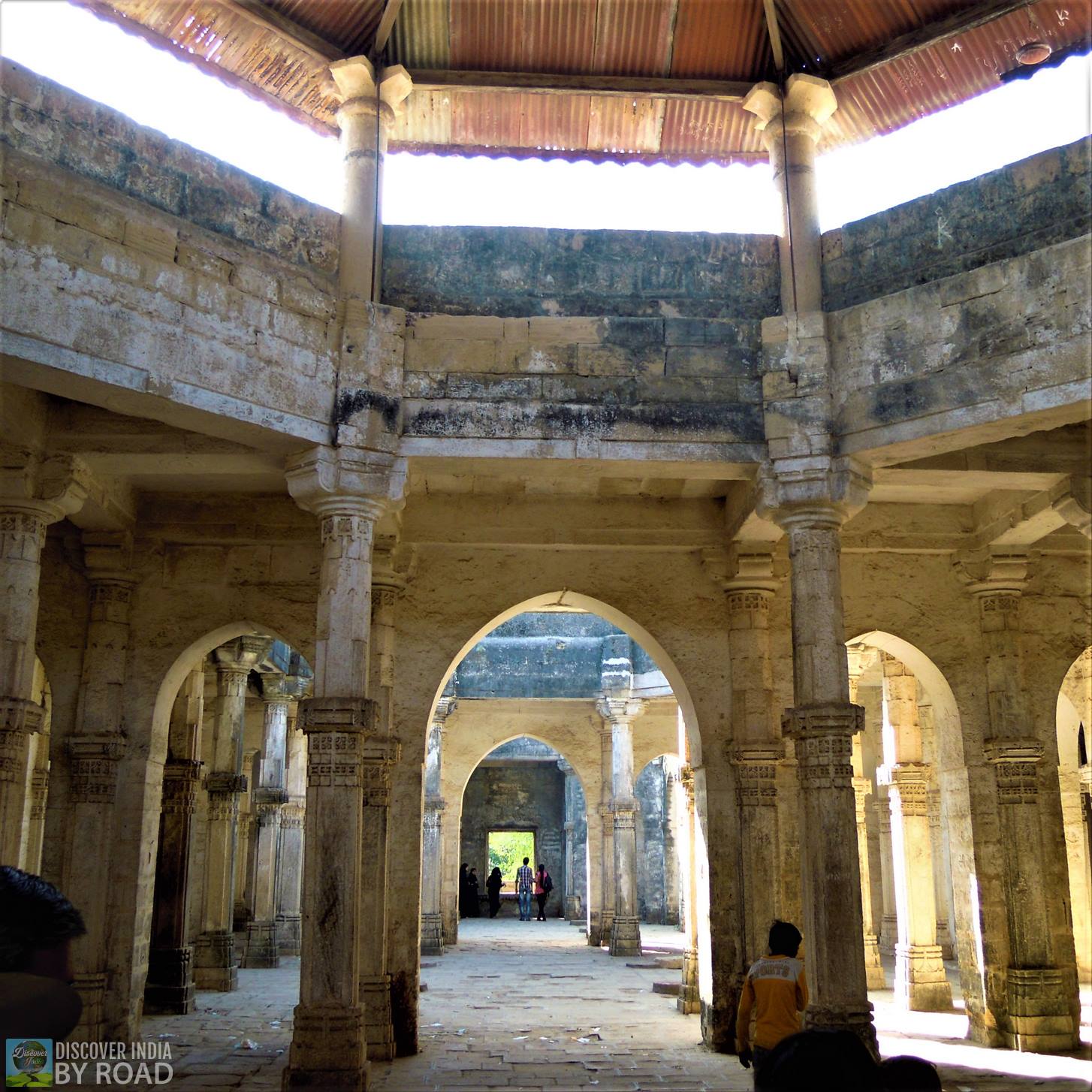 Inside Roof of Jumma Masjid at Uperkot fort
