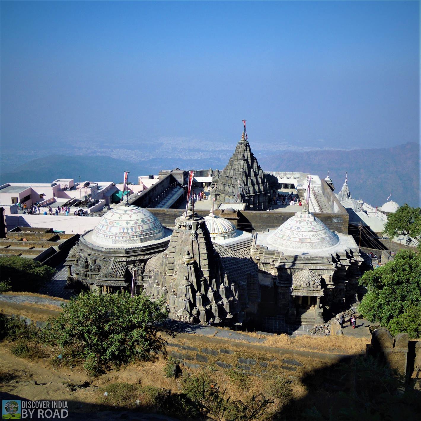 Top View of Main Neminath ji Temple, girnar