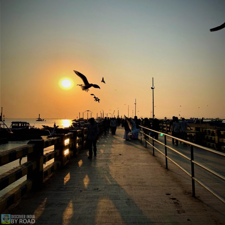 Sunset at Okha Jetty