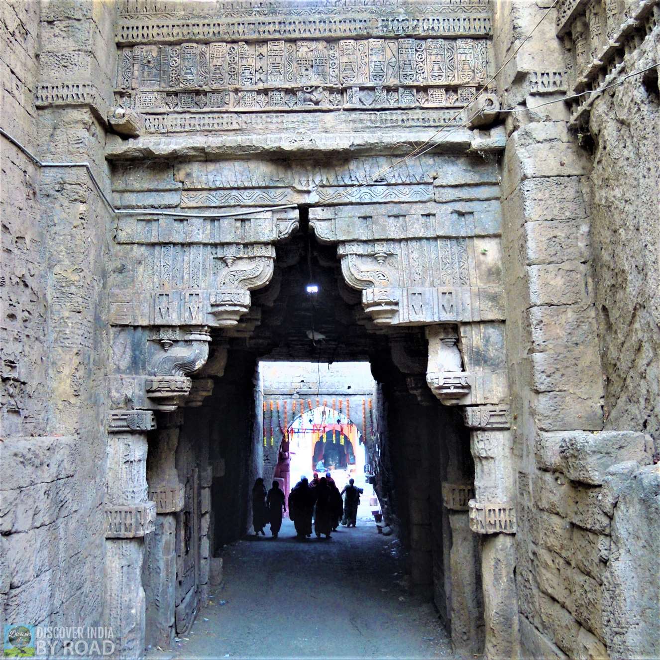 Arch Way to Inside Uperkot fort