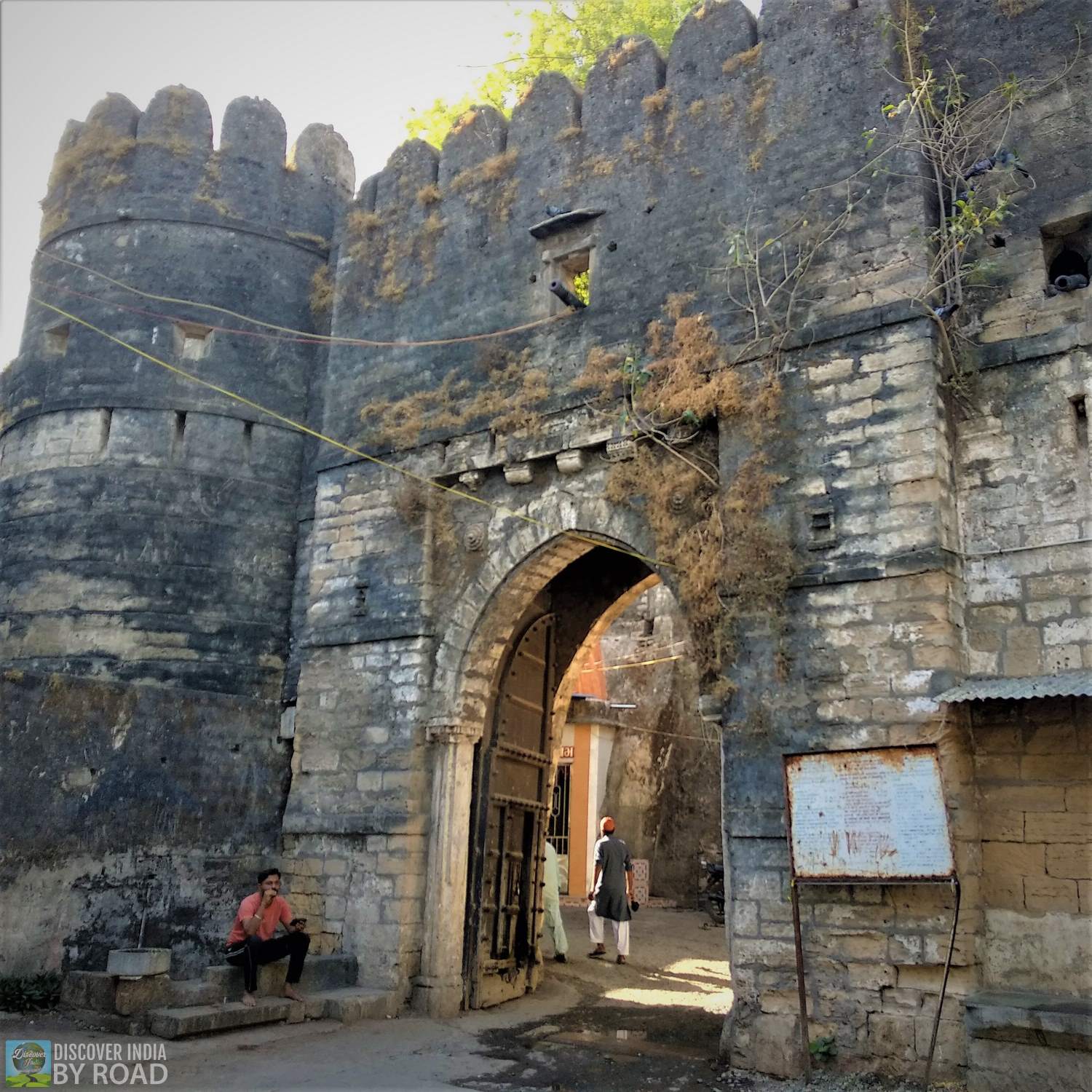 Uperkot fort main entry gate