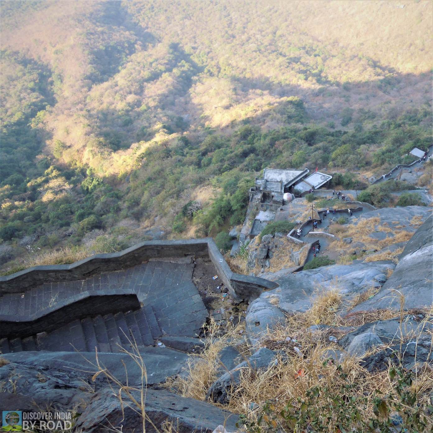 View of Steps to uphill