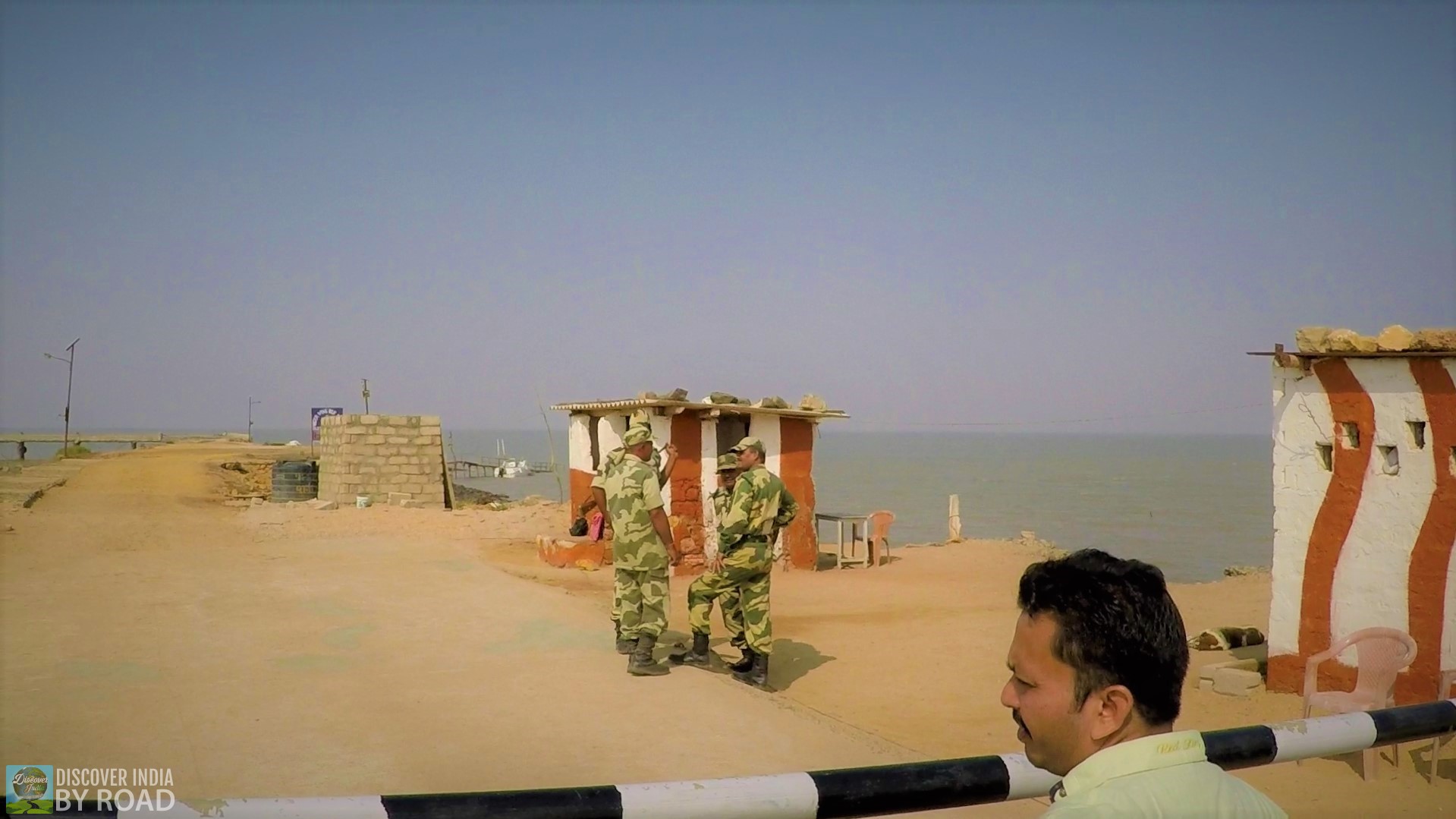 BSF Jawans on duty at Narayan Sarovar post