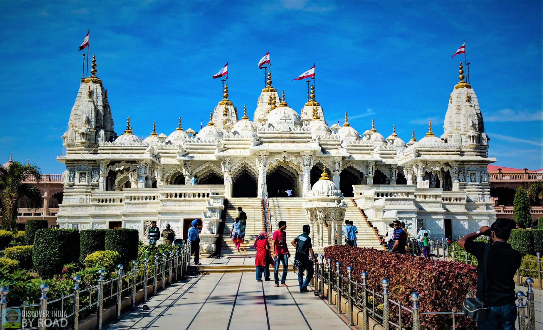 Bhuj Main Swaminarayan temple day time view