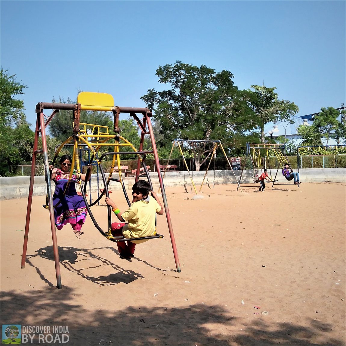 Kids Play Area at hill garden bhuj