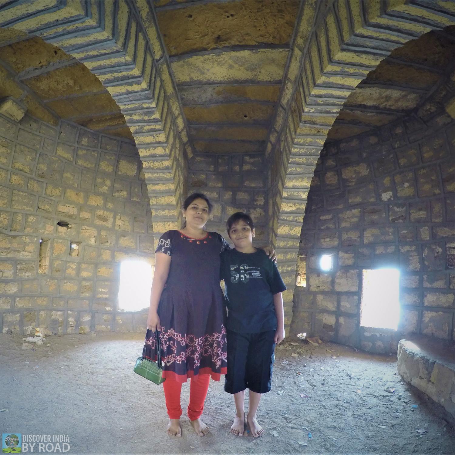 Inside Watch Tower at Narayan Sarovar