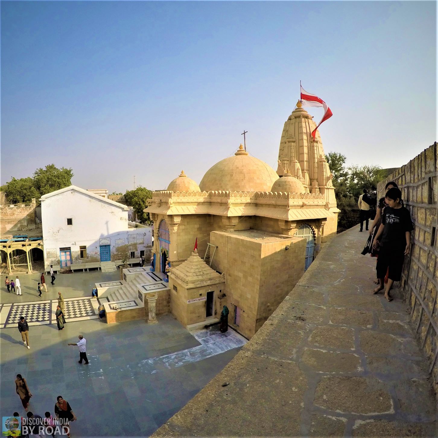 Trivikramrai ji temple at Narayan Sarovar