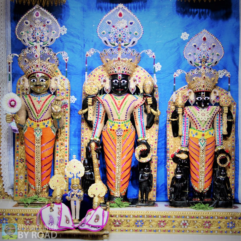 Idol of Narnarayan Devji at Shree Swaminarayan Temple Bhuj