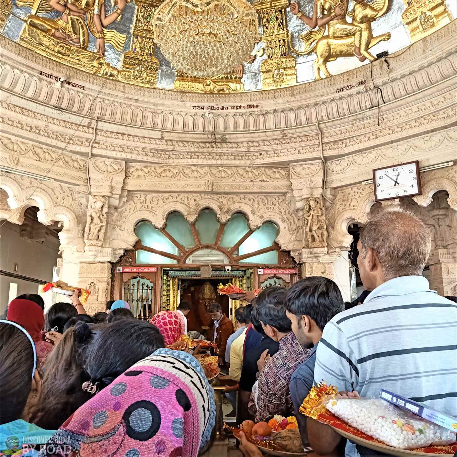 Prayer Hall of Mata na Madh Temple