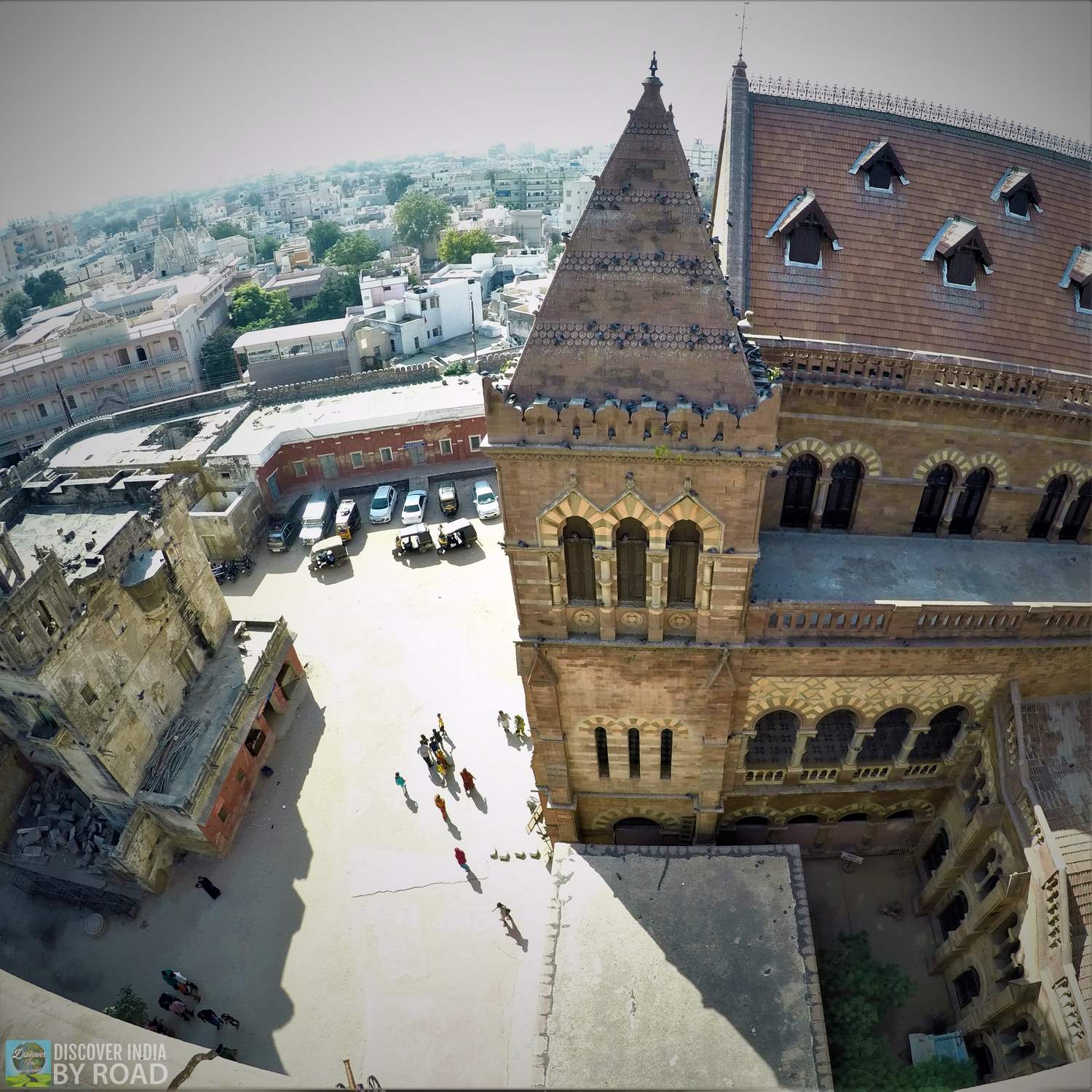 View from Top of Prag Mahal Palace