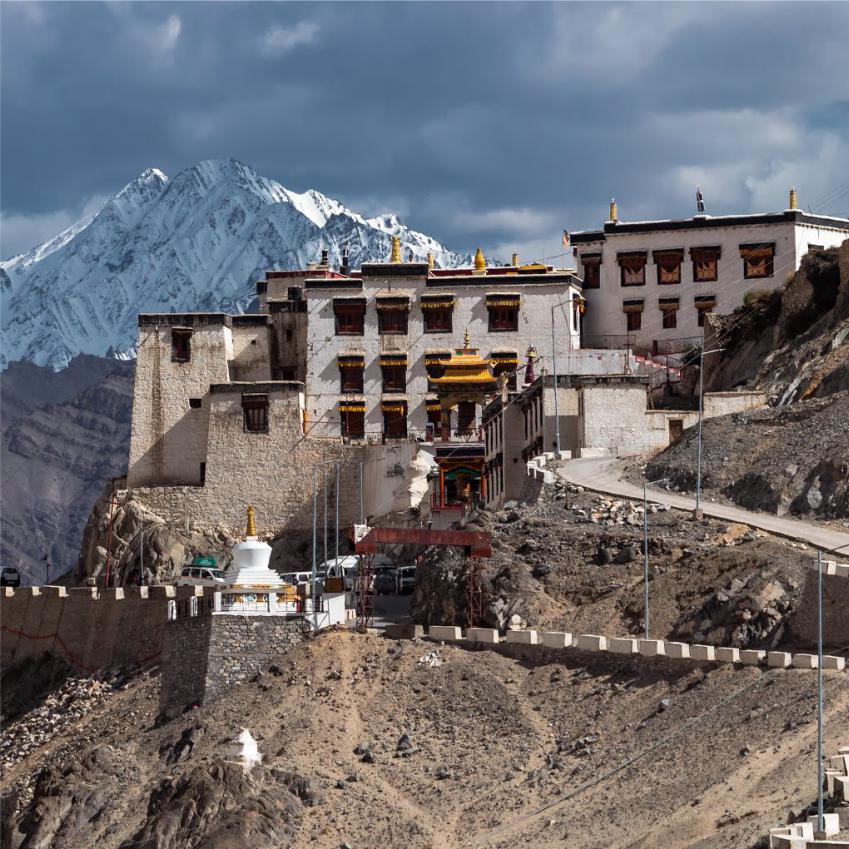 Spituk Monastery Leh Airport