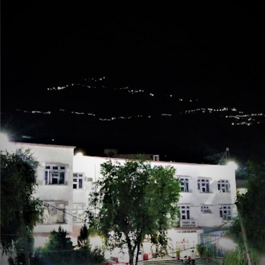 Night View of Trikuta hills
