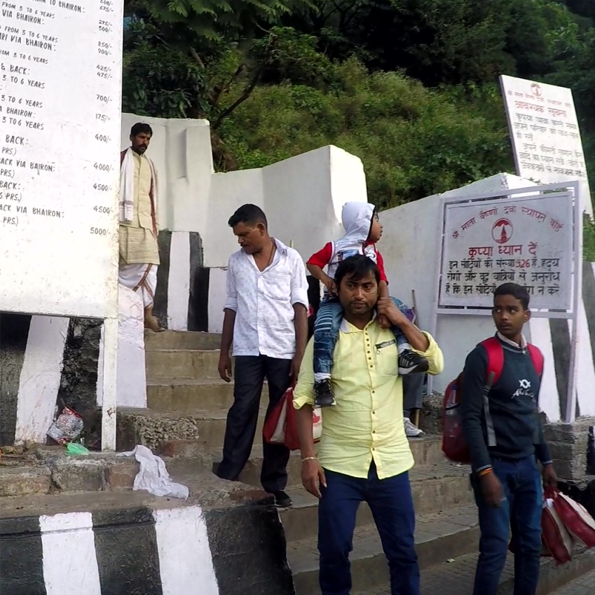 Stairways on Vaishno Devi Route