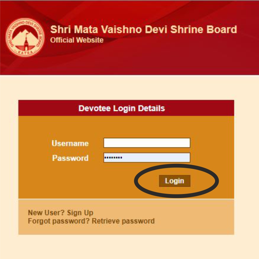 Devotee Login