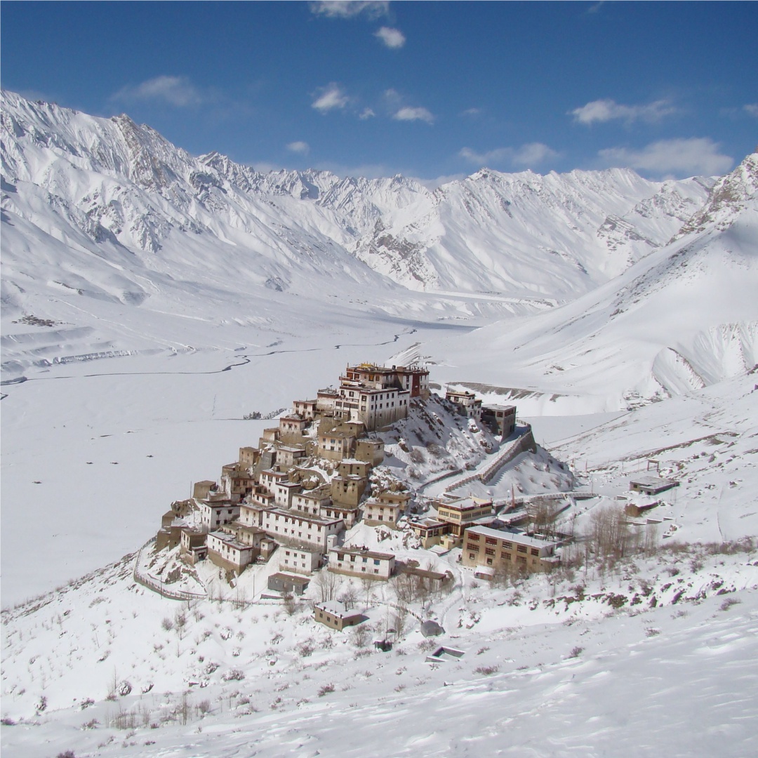 Key Monastery During Winter