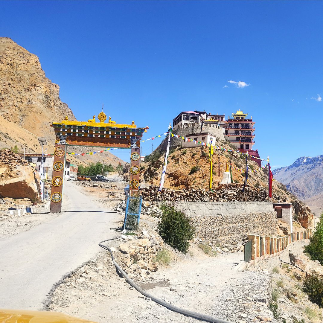 Key Monastery Entry Gate