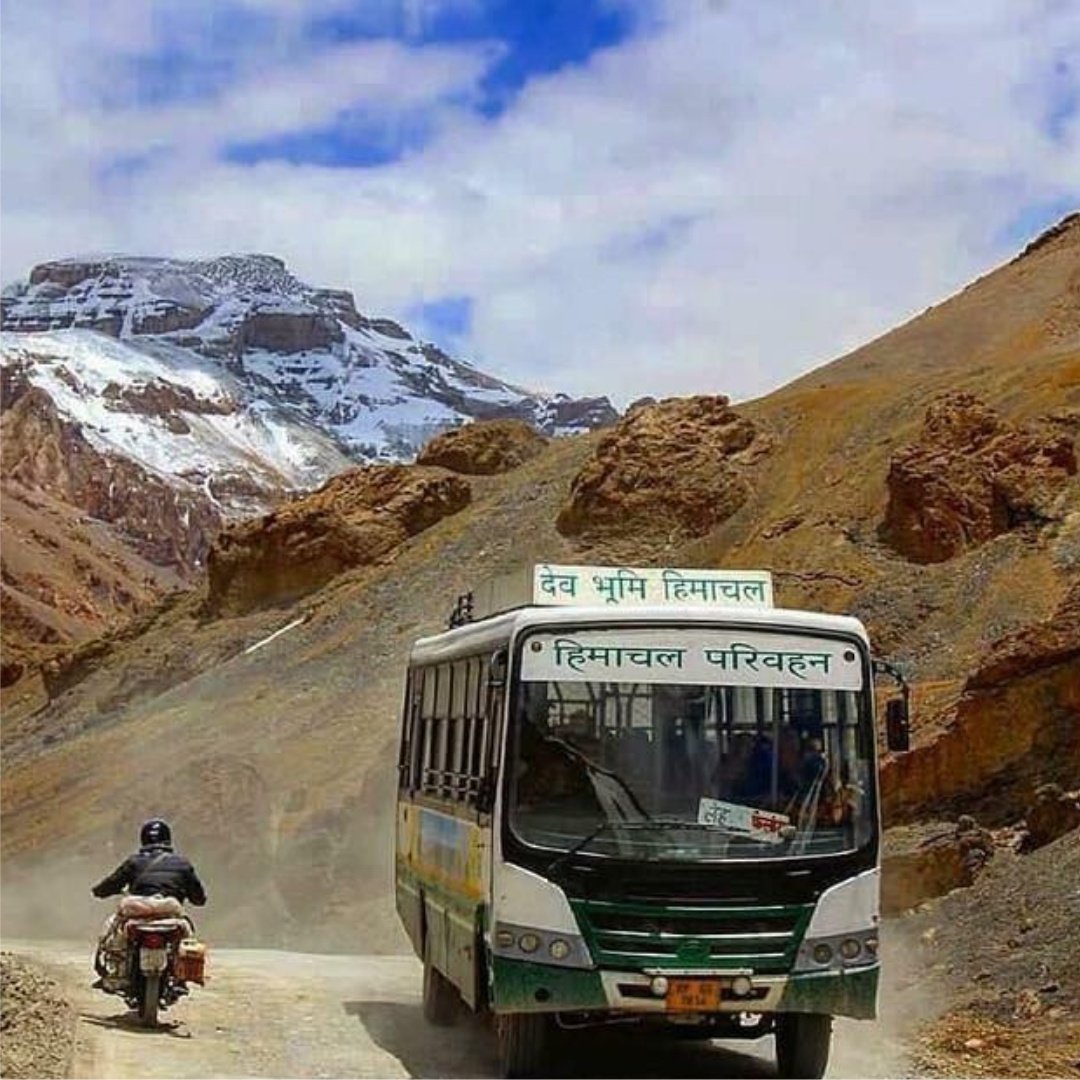 Spiti valley road trip in HRTC Bus